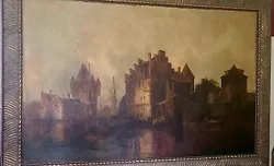 Buy Large 19th Century Oil On Canvas Signed Gessnitzer 103cm X 67cm • 500£