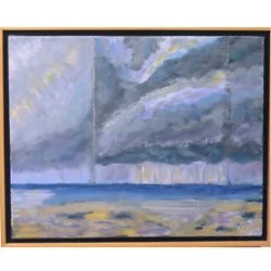 Buy  Storm Clouds  By Susan Soffer Cohn Acrylic Painting On Canvas 17 1/2 X21 1/2  • 944.99£