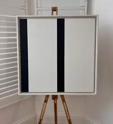 Buy Keith Richardson-Jones, Original Signed Black And White Canvas - Untitled • 400£
