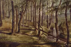 Buy Original Watercolour, 'Woodland Study', C1880,  A Elliott • 38£