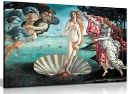 Buy The Birth Of Venus Painting By Sandro Botticelli Canvas Wall Art Picture Print • 11.99£