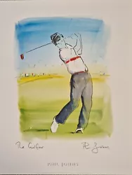 Buy  The Golfer  An Unframed High Quality Print By Phil Johns. • 4.99£