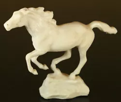 Buy 1960-s SOVIET UNION HARD PLASTIC GALALITH SCULPTURE FIGURINE - HORSE • 66.13£