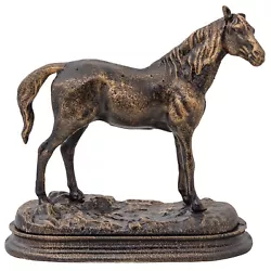 Buy Horse Sculpture Figure Animal Decoration Icon Antique Style 21cm • 170.75£