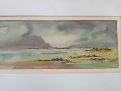 Buy Superb Watercolour Tranquil Coastal Scene By James Y Heap • 14.99£