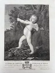 Buy Francesco Rosaspina, Marc Antonio Franceschini, Cupid Drawing His Bow 1790 • 12.44£