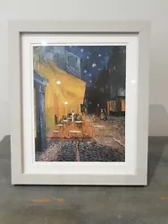 Buy Van Gogh Cafe Terrace At Night Place Du Forum Painting Framed Wall Art Print  • 14£