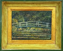 Buy Claude Monet French (Handmade) Oil On Canvas Painting Framed Signed And Stamped • 1,023.74£