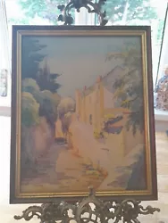 Buy French Impressionist Watercolour. Ludo Marius Chaviac (French 1898 - 1974) • 45£