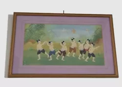 Buy Antique Chinese Painting Character Chinese Painting Character Framed Board  • 300.31£