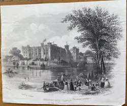 Buy Antique Print Kenilworth Castle In The 16c C1860 Pub. J Arthur Eng J Brandard • 4£