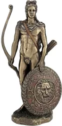 Buy Apollo Greek God Of Archery Statue Bonded Bronze Desktop Size • 133.83£