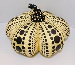 Buy YayoiKusama Pumpkin Soft Sculpture Large Size Yellow With Black Dot Sculpture JP • 218.20£