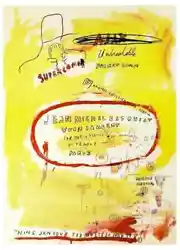 Buy Jean-Michel Basquiat Supercomb 1988 Offset Lithograph Exhibition Poster • 2,134.64£