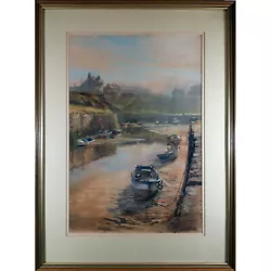 Buy Original Pastel - Walter Holmes, Seaton Sluice, Northumberland • 250£