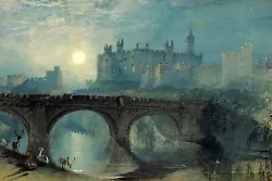 Buy J. M. W. / William Turner - Alnwick Castle (1829) Poster Painting Art Print • 74.95£