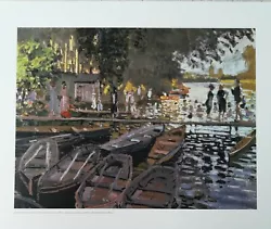 Buy Claude Monet, Bathers At La Grenouillere 1869. Ready-To-Frame Art Prints 12 X16  • 9.50£