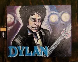 Buy Original BOB DYLAN Hand Painted STASH BOX Highway Music 8  FOLK ART Signed OOAK • 47.24£