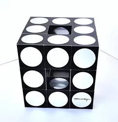 Buy VICTOR VASARELY-UR 3- Sculpture Wooden Frame Aluminium Plates-Signed Edition 6 • 5,118.71£