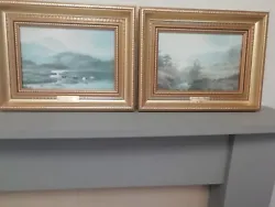 Buy Pair Of Matching Framed Oil Paintings In Lovely Pre Owned Condition - • 29.99£