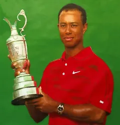 Buy Steve Kaufman  Tiger Woods - Victory!  | Unique Painted Canvas 47x47  | Gallart • 1,968.74£
