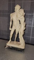 Buy Vintage Adonis & Venus Embrace Scuplture Italy Statue Figure • 9.99£