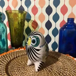 Buy Mexican Tonala Pottery Ceramic Owl Figurine Hand-Painted Signed Cat 324 • 28.94£