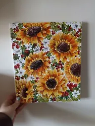 Buy Painting By Hannah Penlington, Art, Acrylic, Handmade, Sunflower, Flower, Spring • 30£