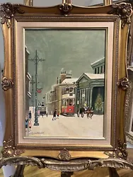 Buy OLD MASTER STYLE Signed L S Lowry  TRAM RIDE 1928  Oil Painting 20th Century GGF • 950£