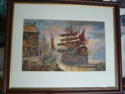 Buy Original Oil On Board Harbour Painting By John Corcoran • 250£