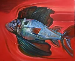 Buy The Big Fish By ManuelAzzcuy  Fine Art(no Frame) • 2,756.23£