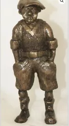 Buy John Rattenbury  Boy Figure Cold Cast Bronze Used Excellent Condition • 25£