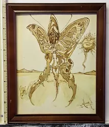 Buy RARE Axel R. Stocks Original Blood Painting Signed  COSMIC BUTTERFLY  2014 1OAK • 1,417.49£