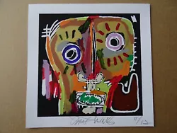 Buy Jack Walls Painting Jean Michel-Basquiat Haring Warhol Hambleton • 1,250£