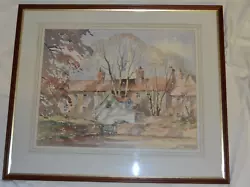Buy Ron Thorne - Original Watercolour Painting -  Norwich Near The Cathedral • 72£