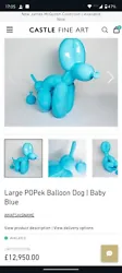 Buy WHATSHISNAME (Sebastian Burdon) - POPek  Balloon Dog Large Size Baby Blue • 4,999.99£