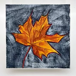 Buy Still Life Impressionist Autumn Leaf Original Art Oil Painting Alex McLaren • 15£