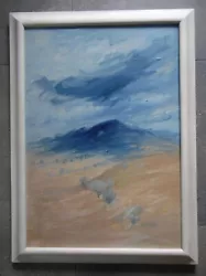 Buy Spanish Mountain Landscape David Hutter Impressionist Oil Original Guadarrama • 300£