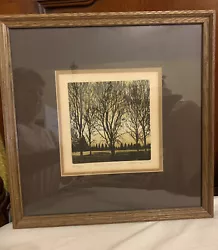 Buy TREES TOGETHER By Ehrlich/Sacco ORIGINAL SERIGRAPH SIGNED LIMITED EDITION COA • 54.57£