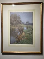 Buy GEORGE F. NICHOLLS (1857-1939) Original Watercolour The Avon At Evesham • 75£