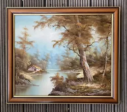 Buy Original Framed Oil On Canvas Signed By I Cafieri  • 30£
