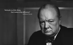 Buy Winston Churchill Quote Painting Canvas Framed Wall Art Decor 20x30 Inch  • 19£
