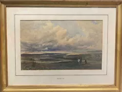 Buy Signed David Cox - Crossing The Moors , Probably Wales OPEN 2 OFFER • 499£