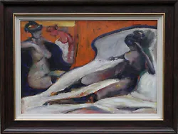 Buy Sir Robin Philipson Prsa Scottish Nude Oil Painting Female Portrait 1916-1992  • 12,000£