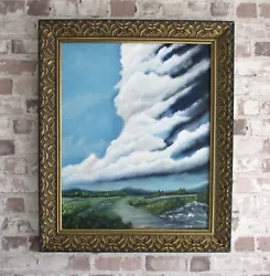Buy A Large Jeff Winterflood Original Tonalism Signed Landscape Oil Painting Framed • 30£