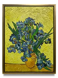Buy NY Art-Original Oil Painting Of Still-Life Flower On Canvas 12x16 Framed • 128.16£