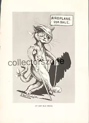 Buy Louis Wain Book Print Cat  In Bandages  Taken From 1910 Book 9 X 7 Inch • 22£