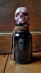 Buy Chet Zar Ego Death Sculpted Poison Bottle & Stopper Kickstarter 2014 Darkart • 150£