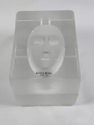Buy Kosta Boda  CELL  Box By Bertil Vallien Glass Sculpture Head Glass Box • 184.27£