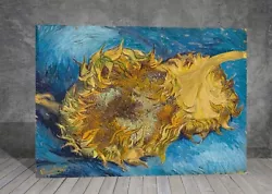 Buy Van Gogh Sunflowers Flower CANVAS PAINTING ART PRINT 648 • 3.96£